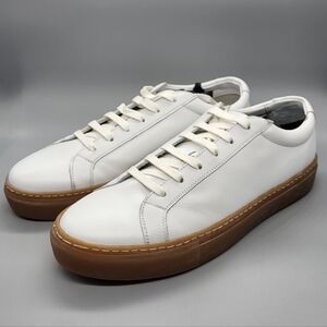 Southern Gents Classic White Gum Sole Sneakers NIB